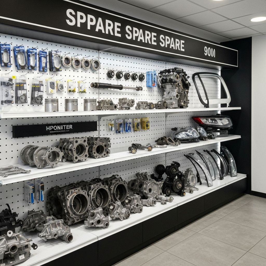 Motor spare parts and accessories